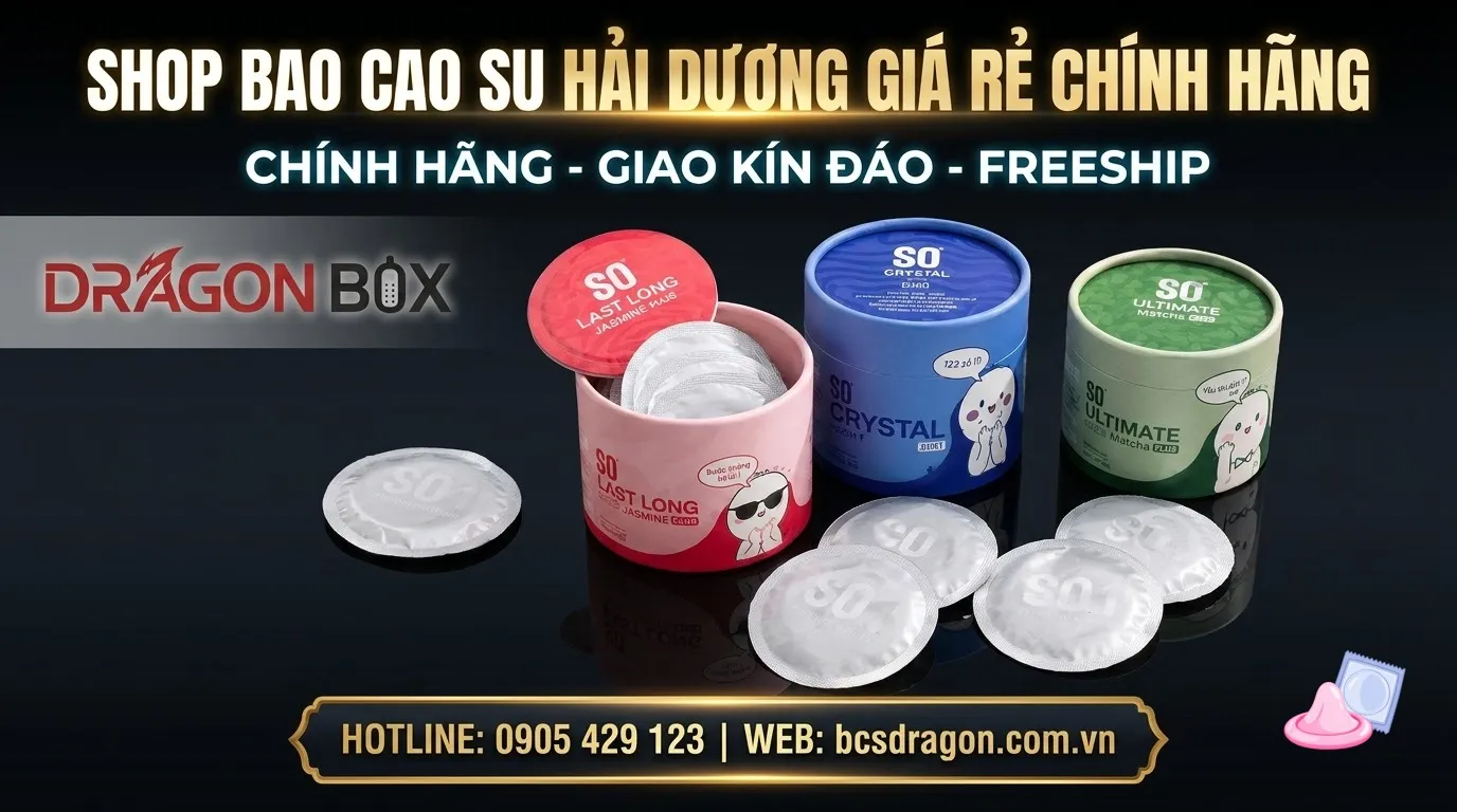 Shop bao cao su Hải Dương giá rẻ chính hãng